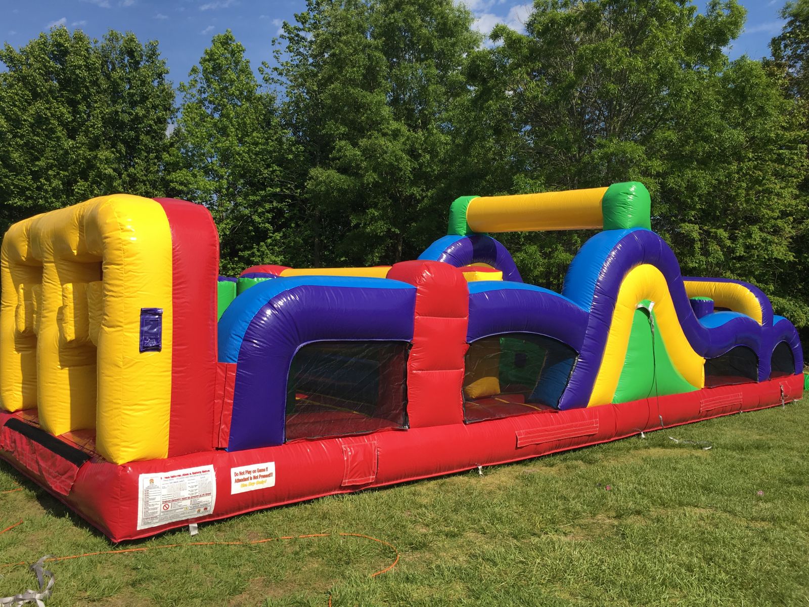 Maryland inflatable Obstacle Course Rentals